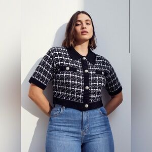 H&M Collared Cardigan